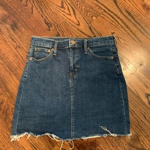 JCrew Mercantile denim skirt
